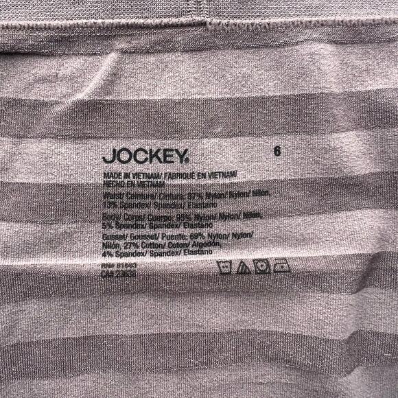 Lot 6 Jockey Brown Matte & Shine Seamsfree Hipster, US6 - Picture 8 of 8